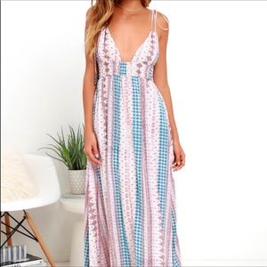 LULU’S maxi dress 💖